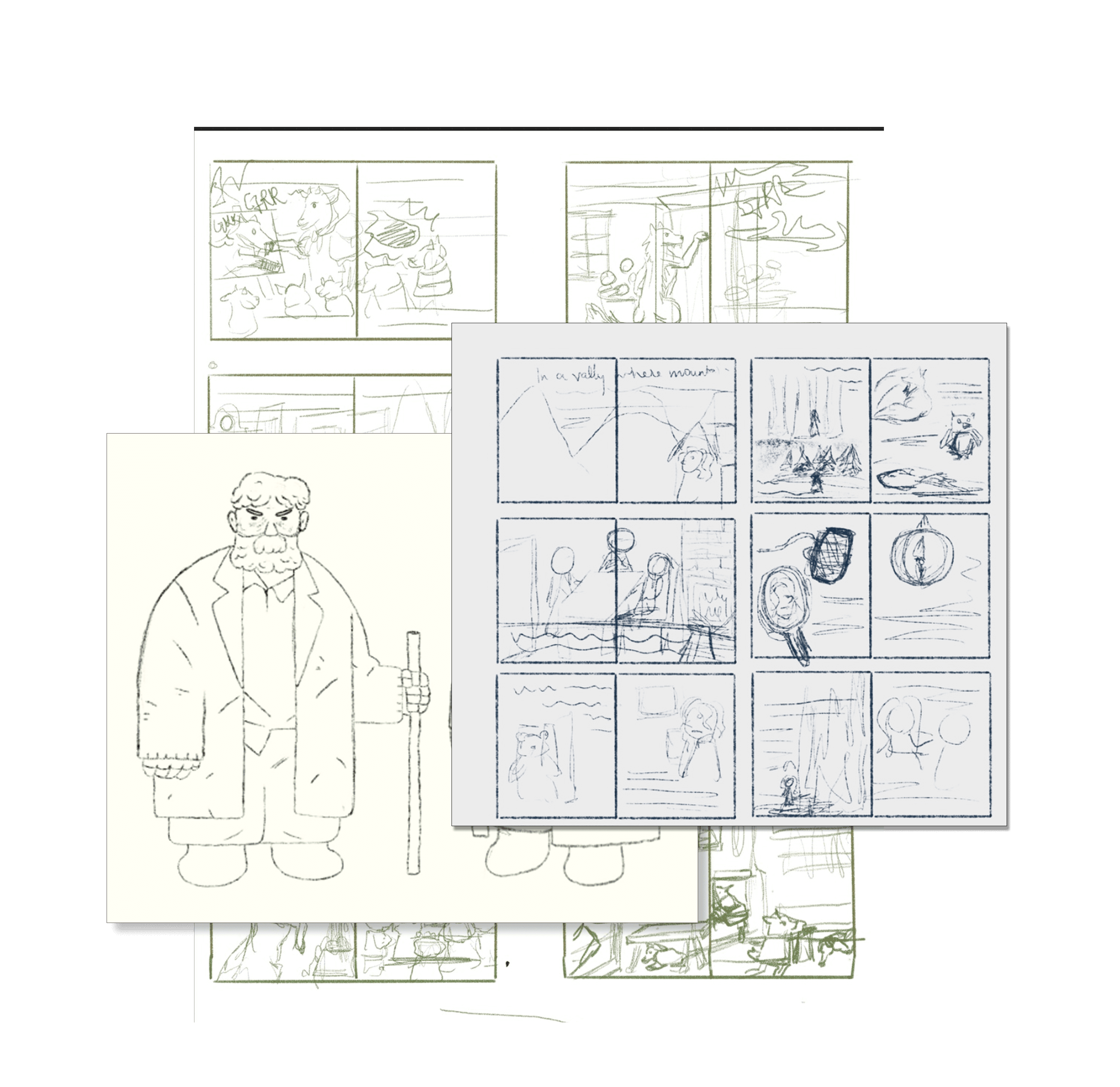 Background illustrations